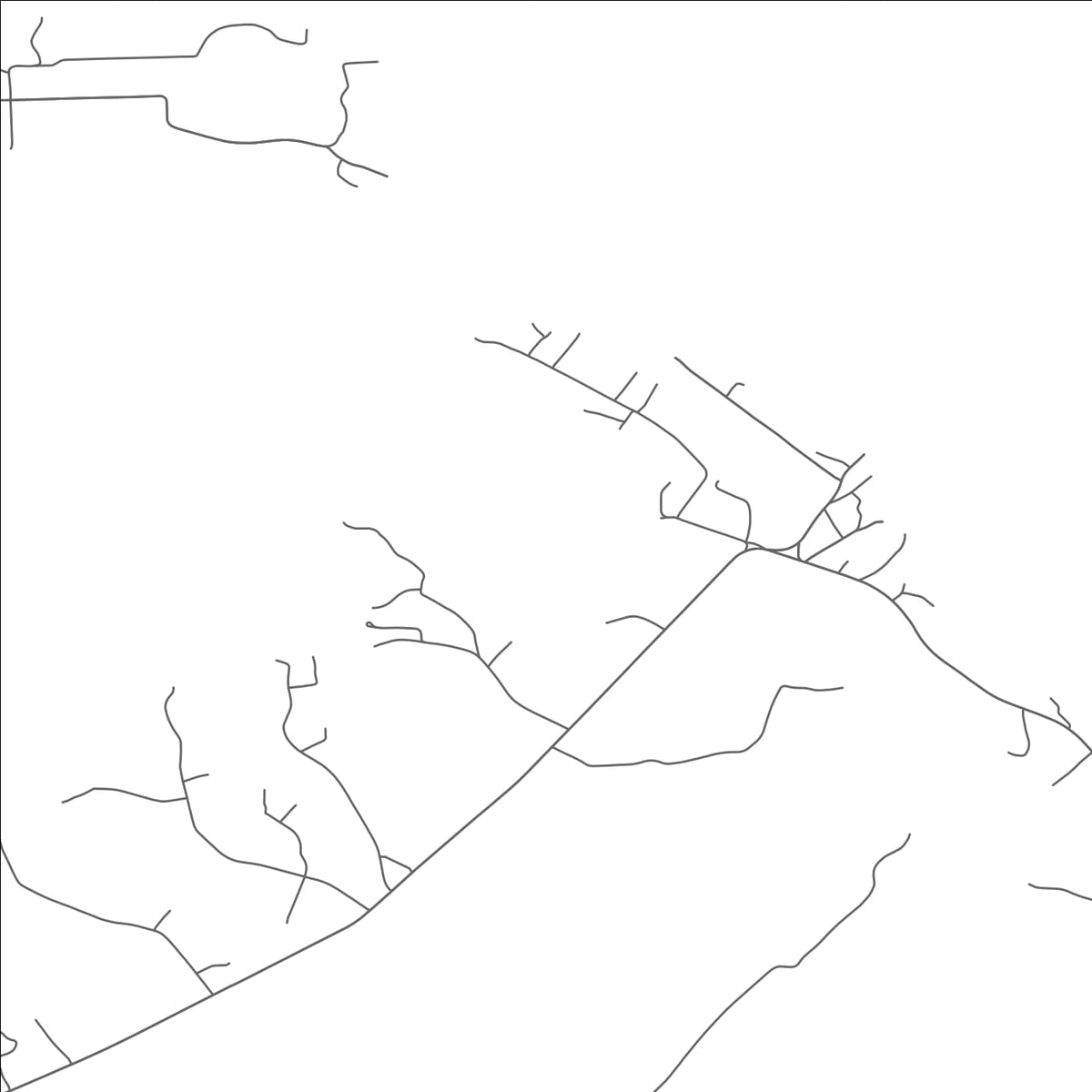 ROAD MAP OF SCOTLAND, VIRGINIA BY MAPBAKES