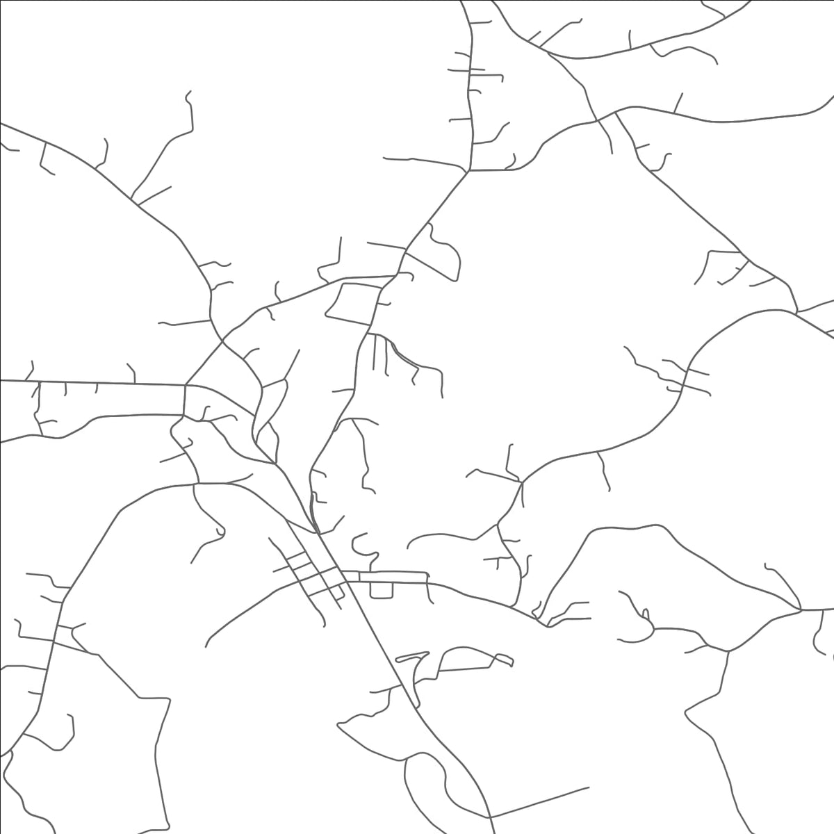 ROAD MAP OF SCOTTSVILLE, VIRGINIA BY MAPBAKES