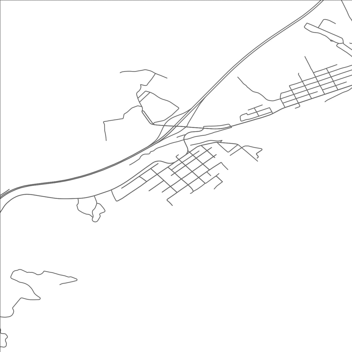 ROAD MAP OF SELMA, VIRGINIA BY MAPBAKES