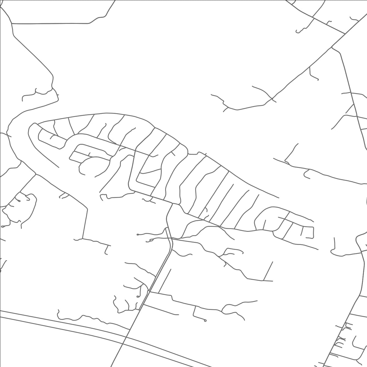 ROAD MAP OF SHENANDOAH SHORES, VIRGINIA BY MAPBAKES