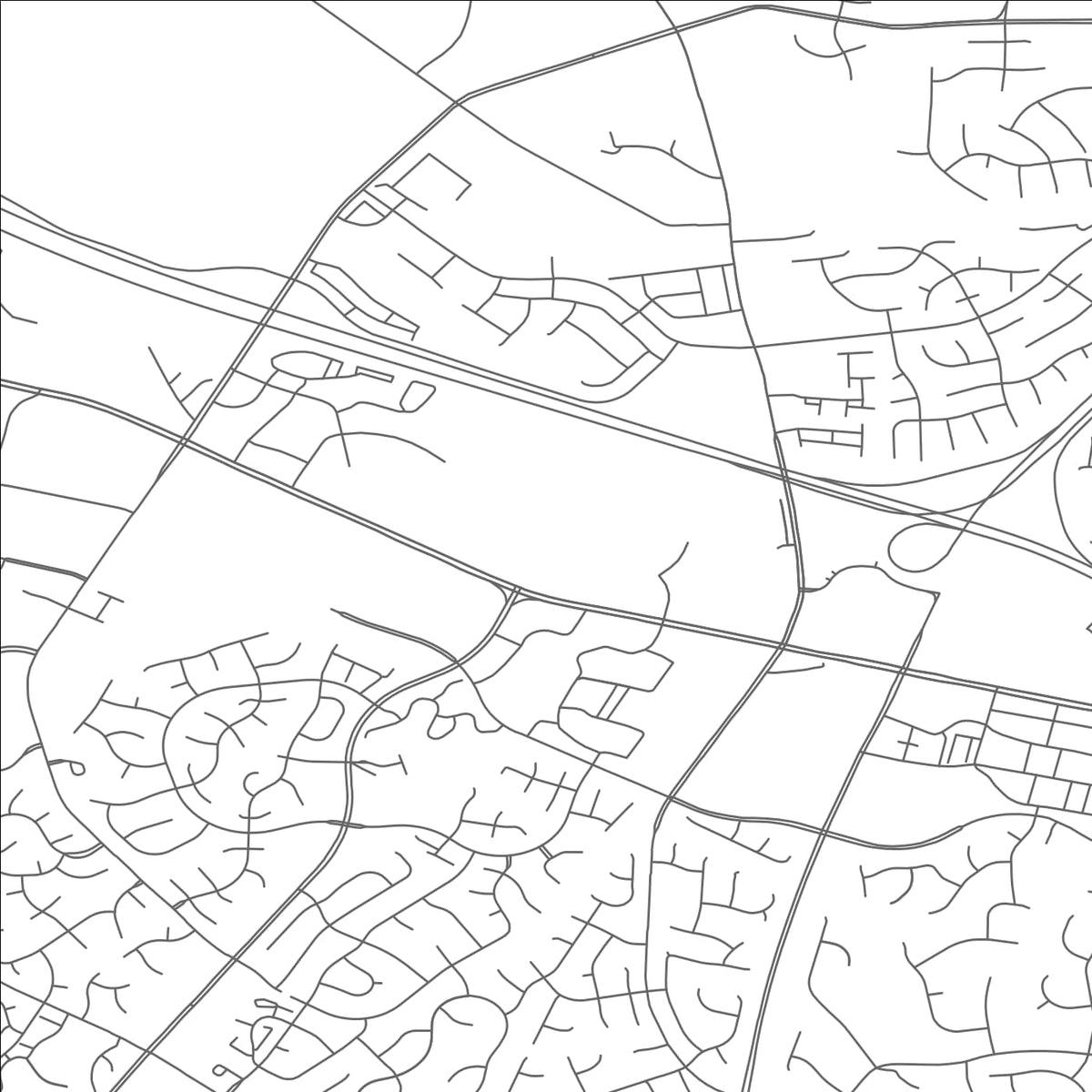 ROAD MAP OF SHORT PUMP, VIRGINIA BY MAPBAKES