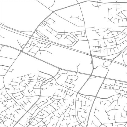 ROAD MAP OF SHORT PUMP, VIRGINIA BY MAPBAKES