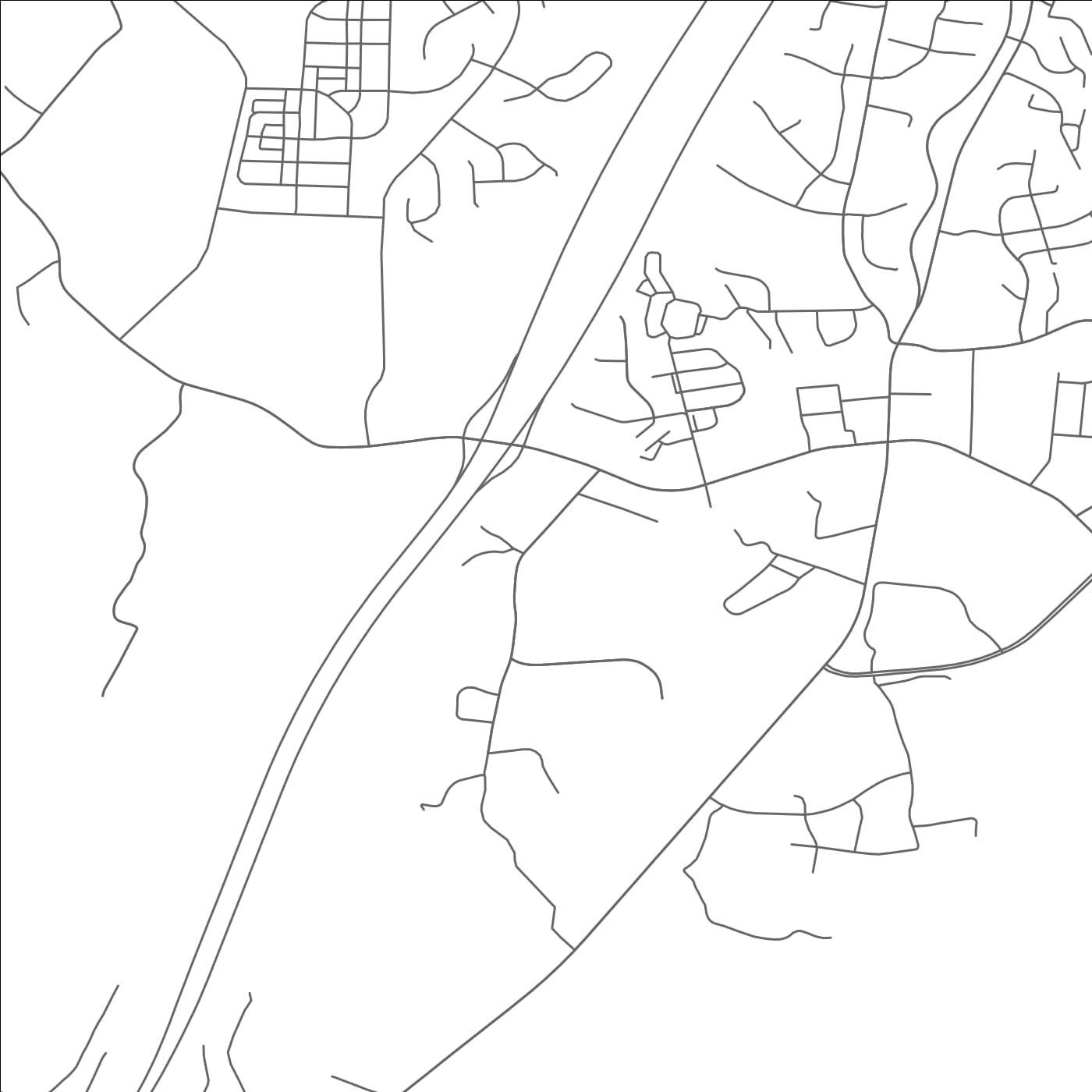 ROAD MAP OF STAFFORD COURTHOUSE, VIRGINIA BY MAPBAKES