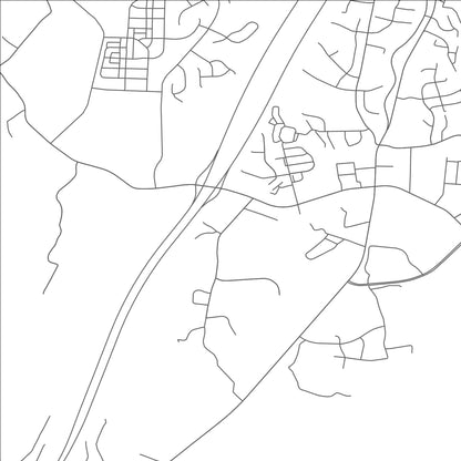 ROAD MAP OF STAFFORD COURTHOUSE, VIRGINIA BY MAPBAKES