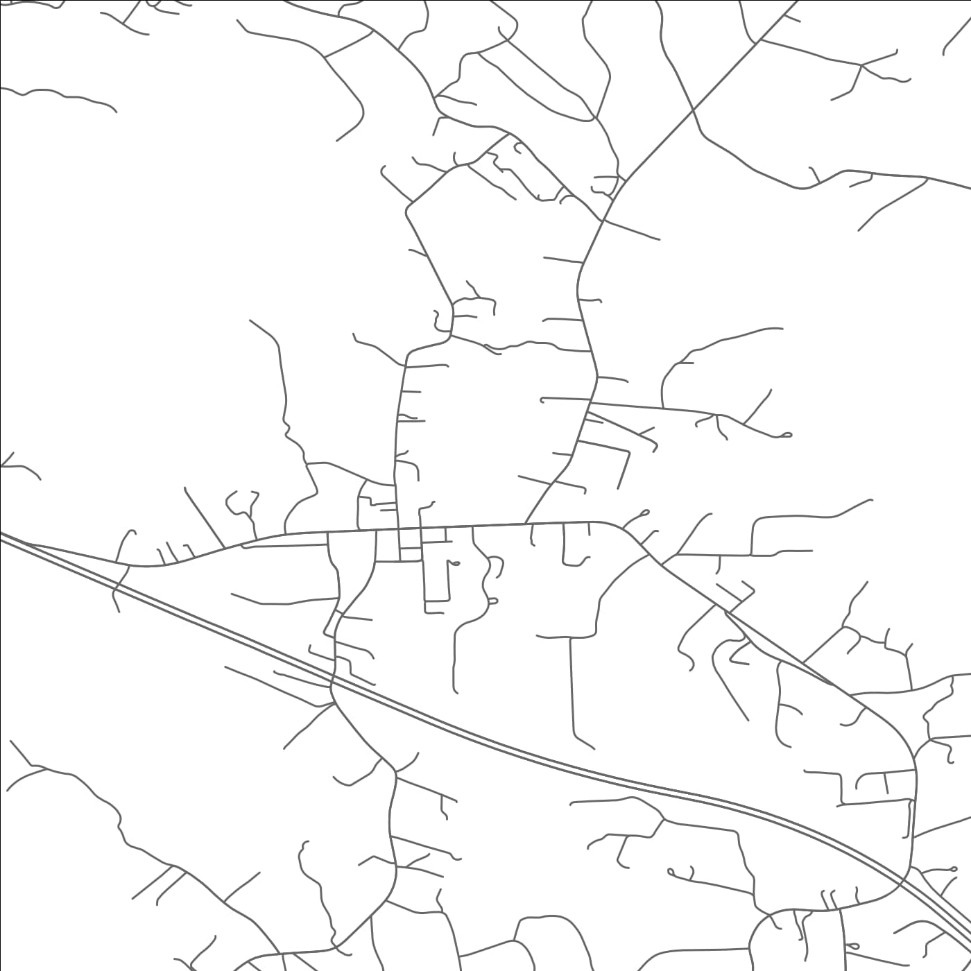 ROAD MAP OF STANARDSVILLE, VIRGINIA BY MAPBAKES