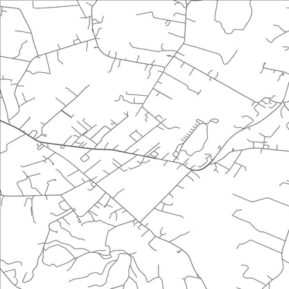 ROAD MAP OF STANLEY, VIRGINIA BY MAPBAKES