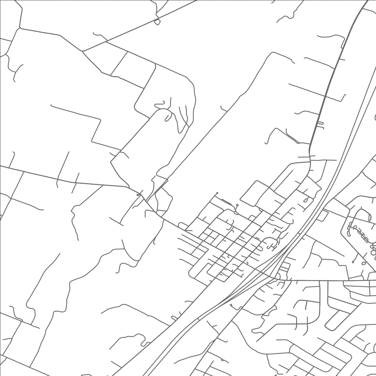 ROAD MAP OF STEPHENS CITY, VIRGINIA BY MAPBAKES