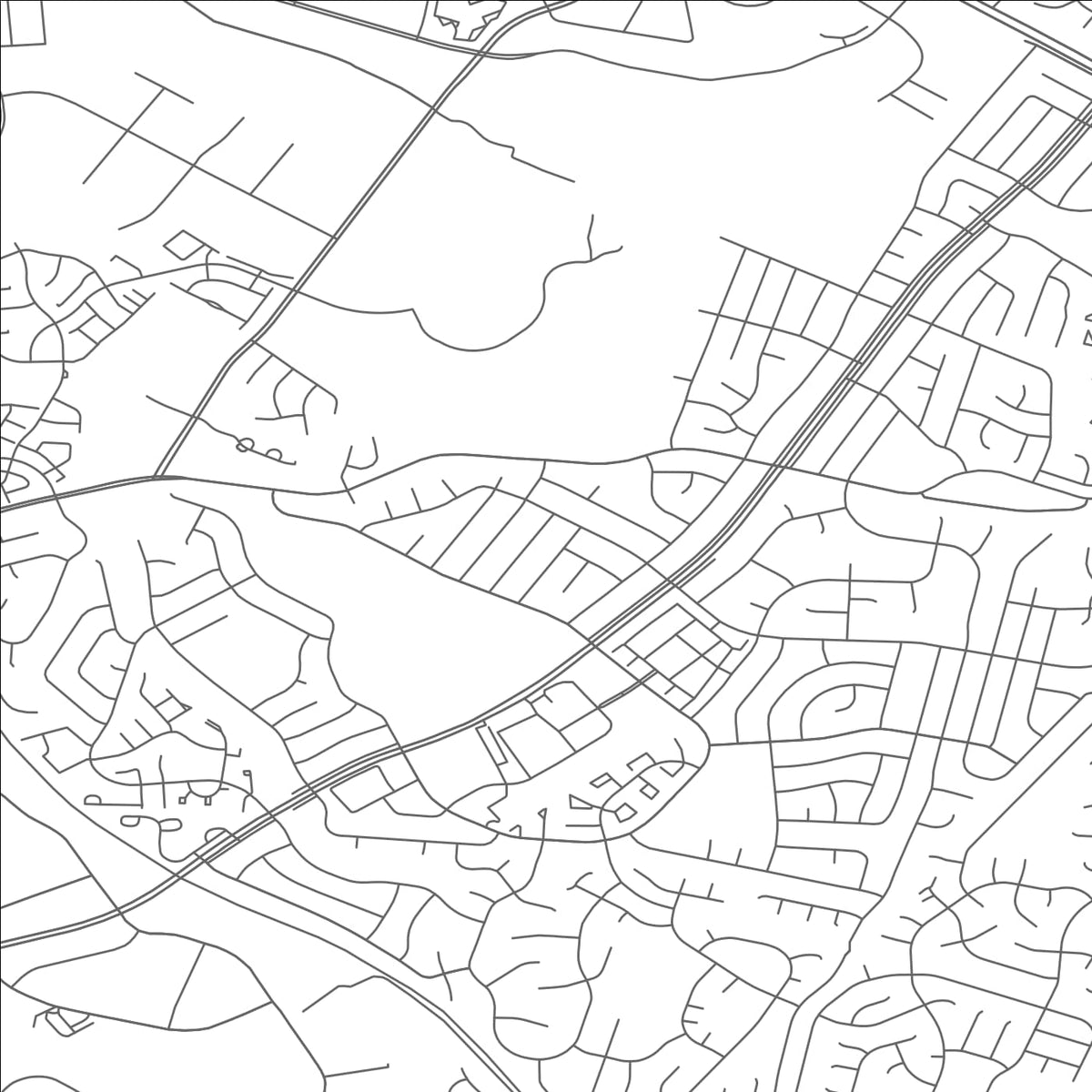ROAD MAP OF STERLING, VIRGINIA BY MAPBAKES