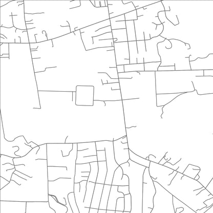 ROAD MAP OF STUARTS DRAFT, VIRGINIA BY MAPBAKES