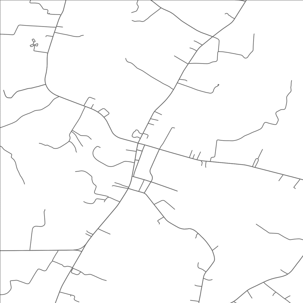 ROAD MAP OF SURRY, VIRGINIA BY MAPBAKES