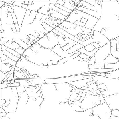 ROAD MAP OF TIMBERLAKE, VIRGINIA BY MAPBAKES