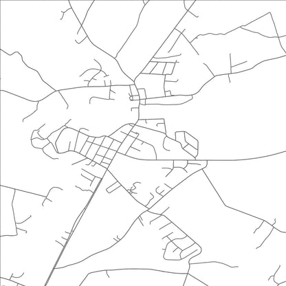 ROAD MAP OF TIMBERVILLE, VIRGINIA BY MAPBAKES