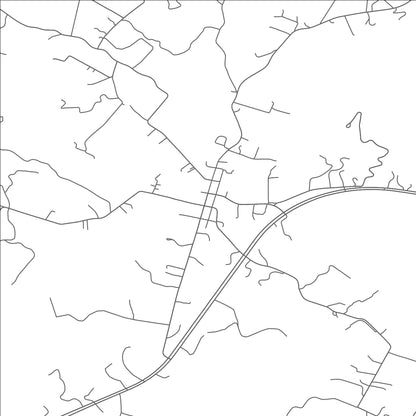 ROAD MAP OF WASHINGTON, VIRGINIA BY MAPBAKES