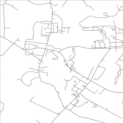 ROAD MAP OF WATTSVILLE, VIRGINIA BY MAPBAKES