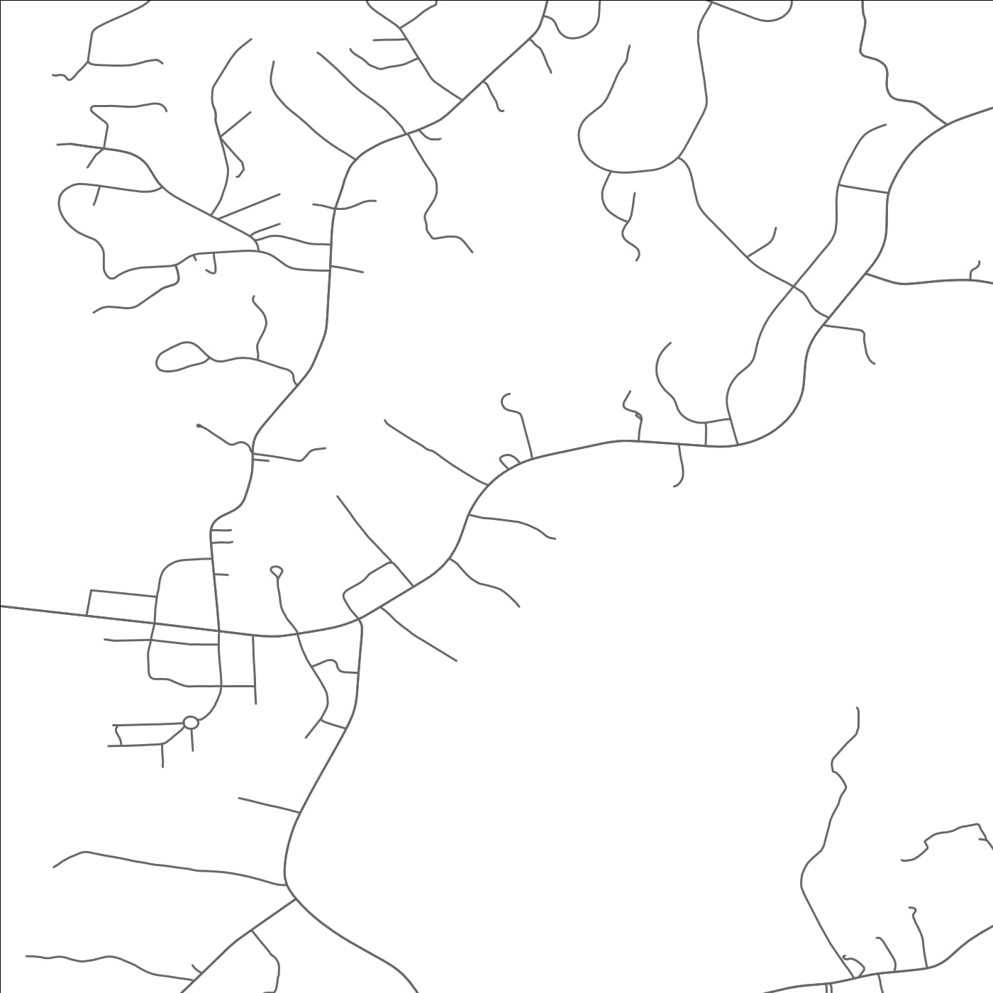 ROAD MAP OF WESTLAKE CORNER, VIRGINIA BY MAPBAKES