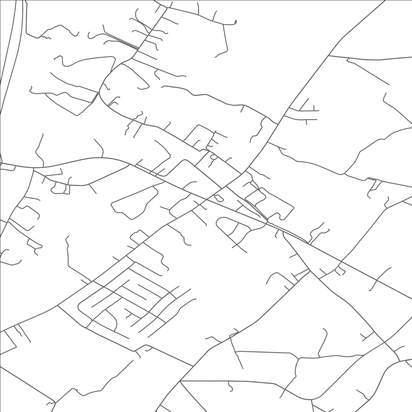 ROAD MAP OF WEYERS CAVE, VIRGINIA BY MAPBAKES