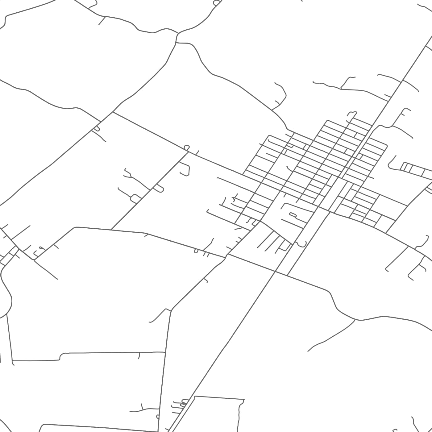 ROAD MAP OF WHITESVILLE, VIRGINIA BY MAPBAKES