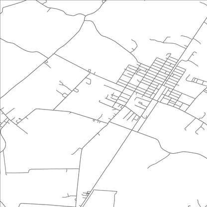 ROAD MAP OF WHITESVILLE, VIRGINIA BY MAPBAKES