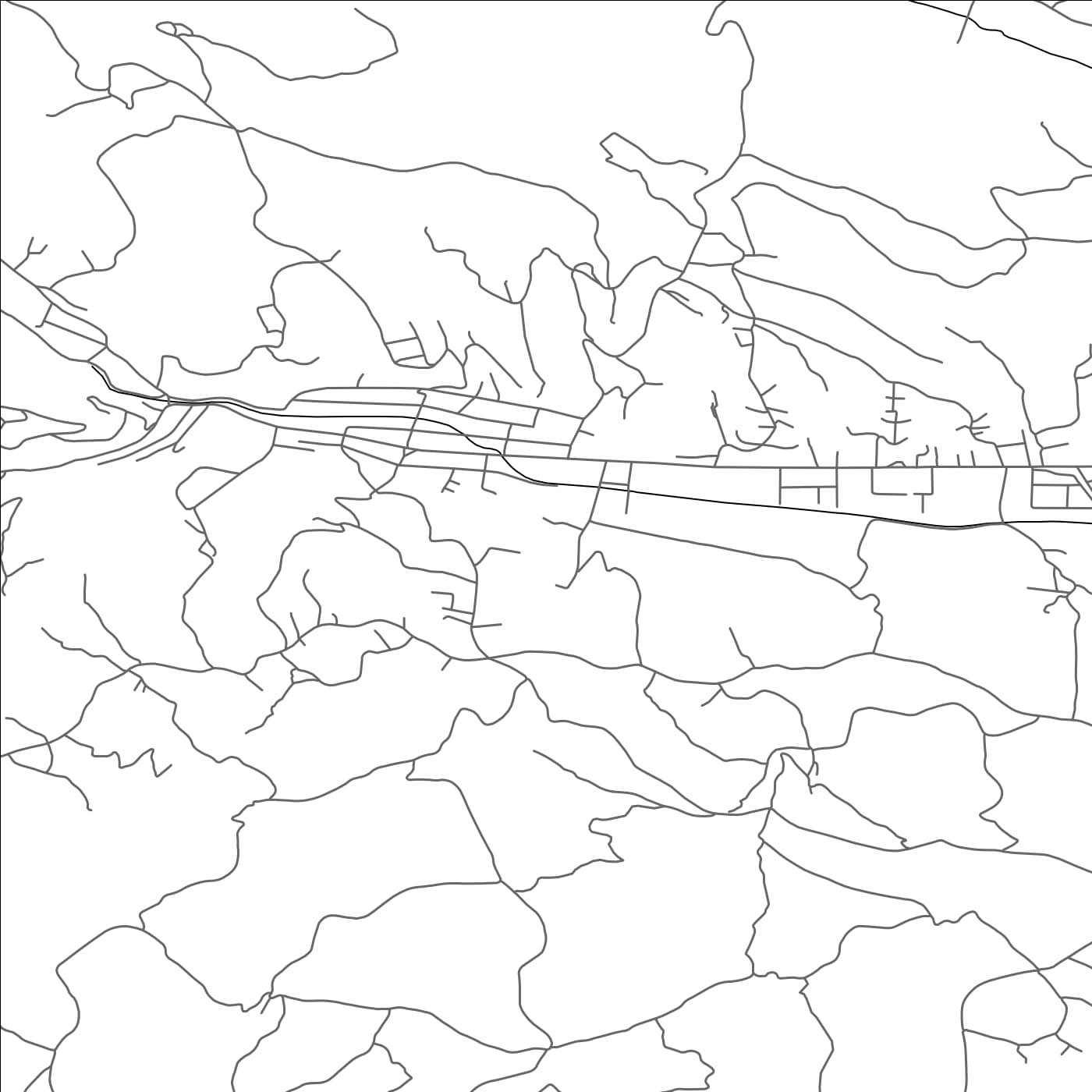 ROAD MAP OF ALEKSANDROVAC, SERBIA BY MAPBAKES