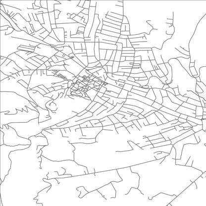 ROAD MAP OF ARANĐELOVAC, SERBIA BY MAPBAKES