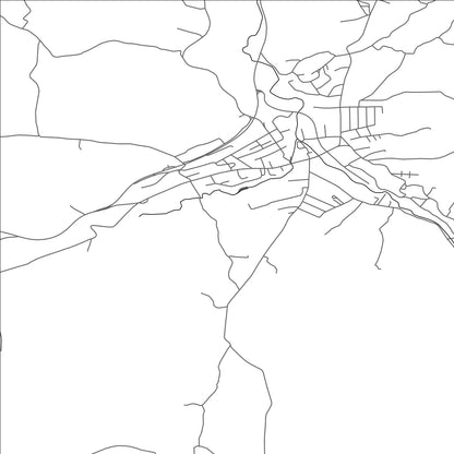 ROAD MAP OF BOLJEVAC, SERBIA BY MAPBAKES