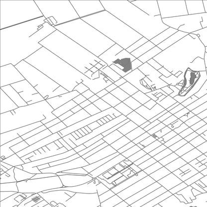 ROAD MAP OF KIKINDA, SERBIA BY MAPBAKES