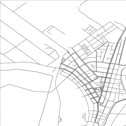 ROAD MAP OF KOVIN, SERBIA BY MAPBAKES