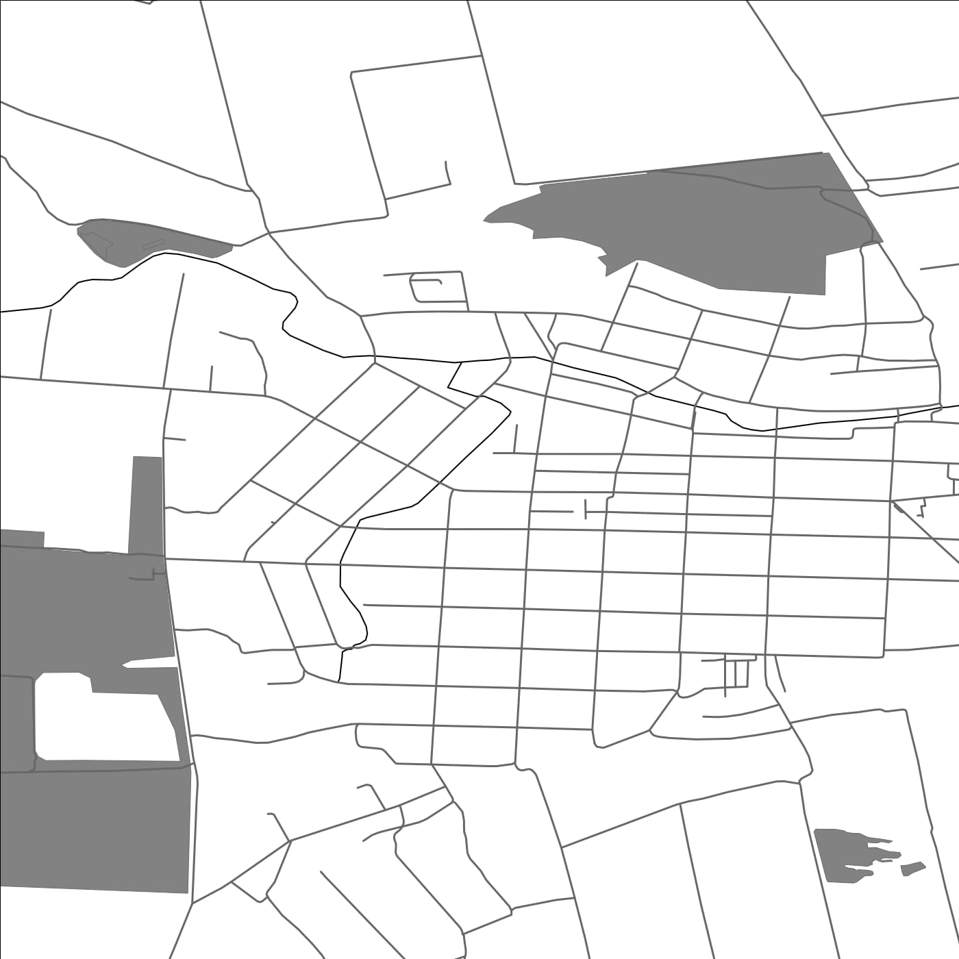 ROAD MAP OF MOKRIN, SERBIA BY MAPBAKES