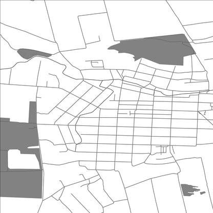 ROAD MAP OF MOKRIN, SERBIA BY MAPBAKES