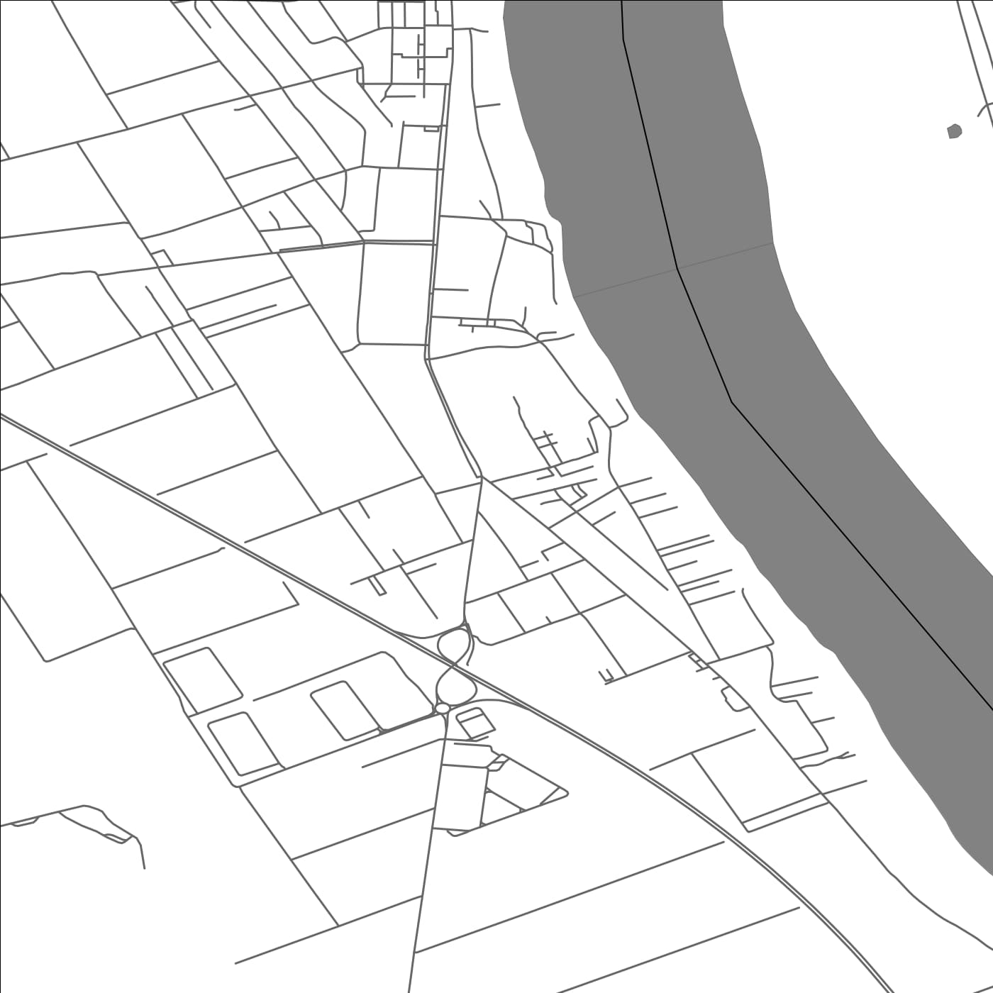 ROAD MAP OF NOVI BANOVCI, SERBIA BY MAPBAKES