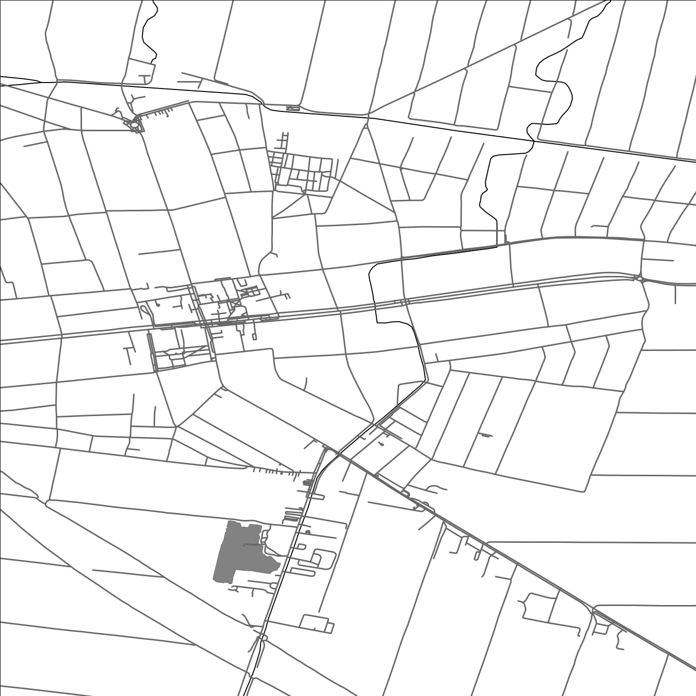 ROAD MAP OF STARA PAZOVA, SERBIA BY MAPBAKES