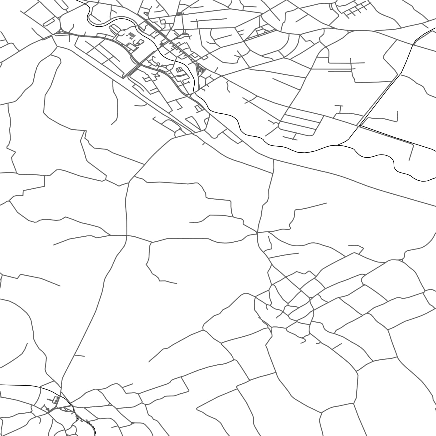 ROAD MAP OF SVILAJNAC, SERBIA BY MAPBAKES