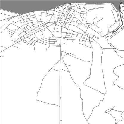 ROAD MAP OF VELIKO GRADIŠTE, SERBIA BY MAPBAKES