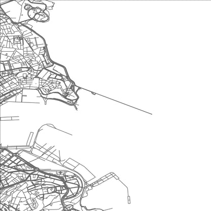 ROAD MAP OF A CORUNA, SPAIN BY MAPAKES