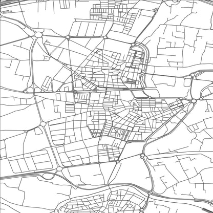 ROAD MAP OF ALACUAS, SPAIN BY MAPAKES