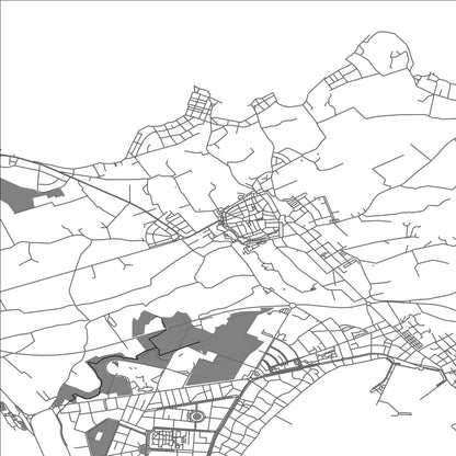 ROAD MAP OF ALCUDIA, SPAIN BY MAPAKES