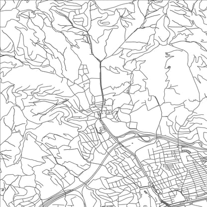 ROAD MAP OF ALELLA, SPAIN BY MAPAKES