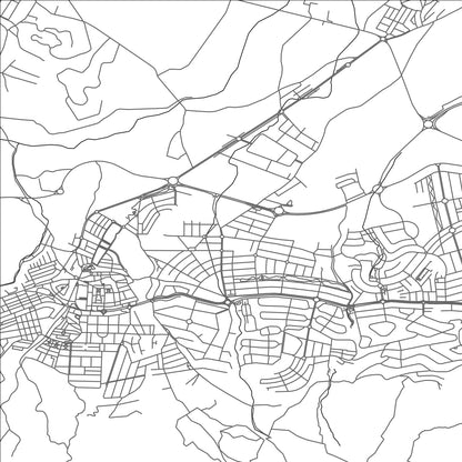 ROAD MAP OF ALHAURIN DE LA TORRE, SPAIN BY MAPAKES