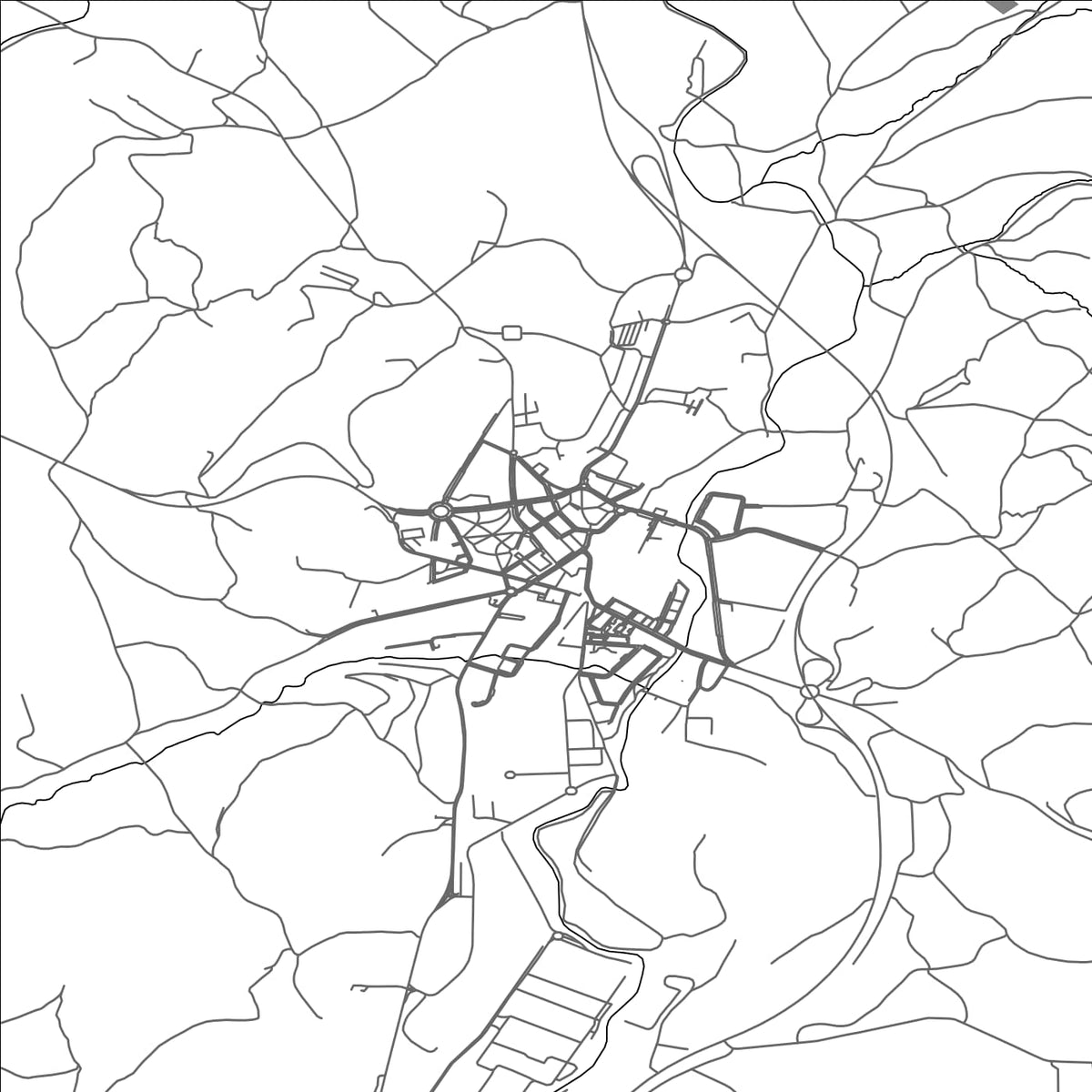 ROAD MAP OF AMURRIO, SPAIN BY MAPAKES