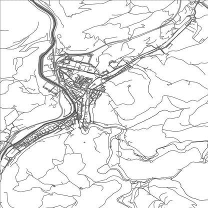 ROAD MAP OF ANDOAIN, SPAIN BY MAPAKES