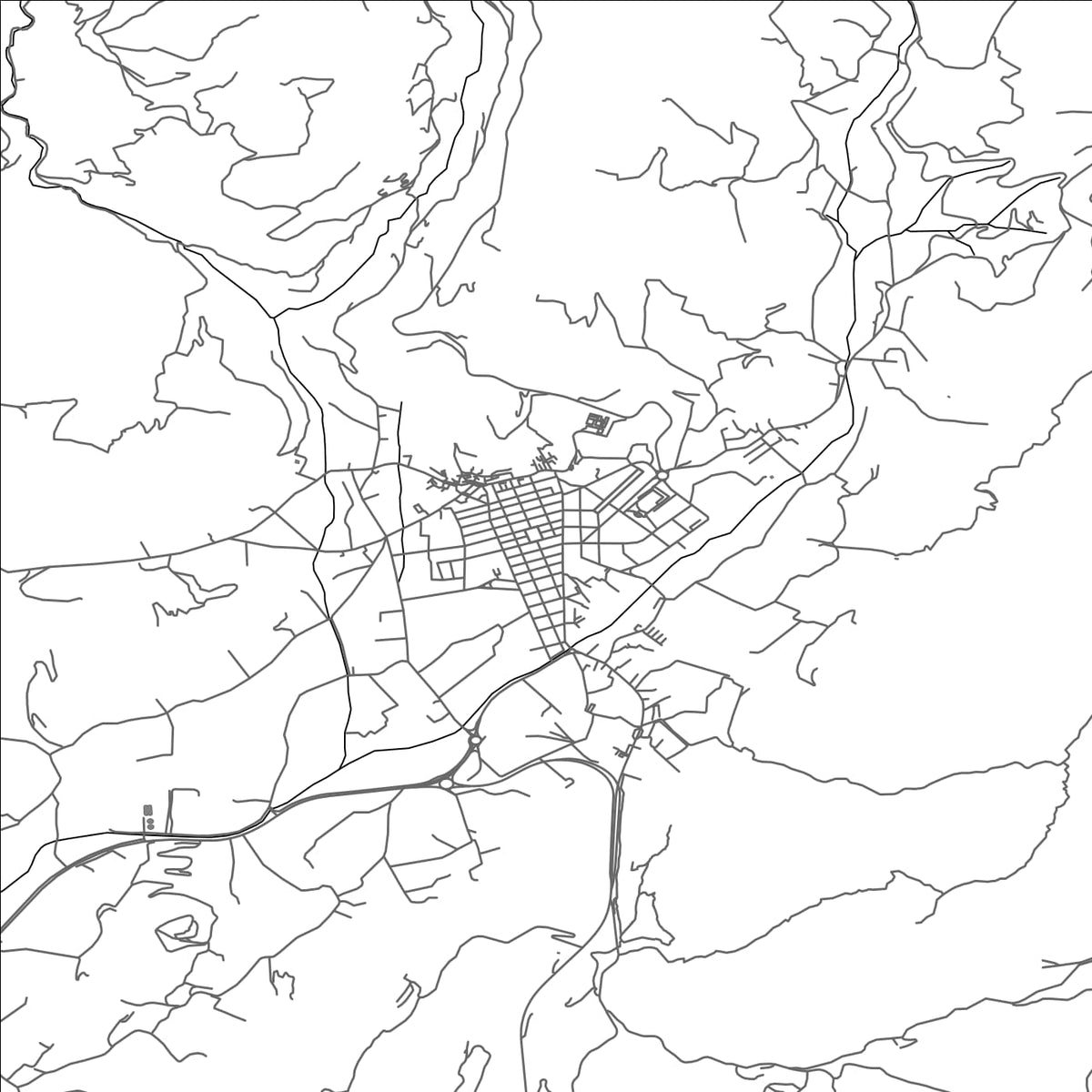 ROAD MAP OF ANDRAITX, SPAIN BY MAPAKES