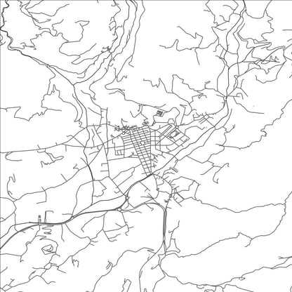 ROAD MAP OF ANDRAITX, SPAIN BY MAPAKES