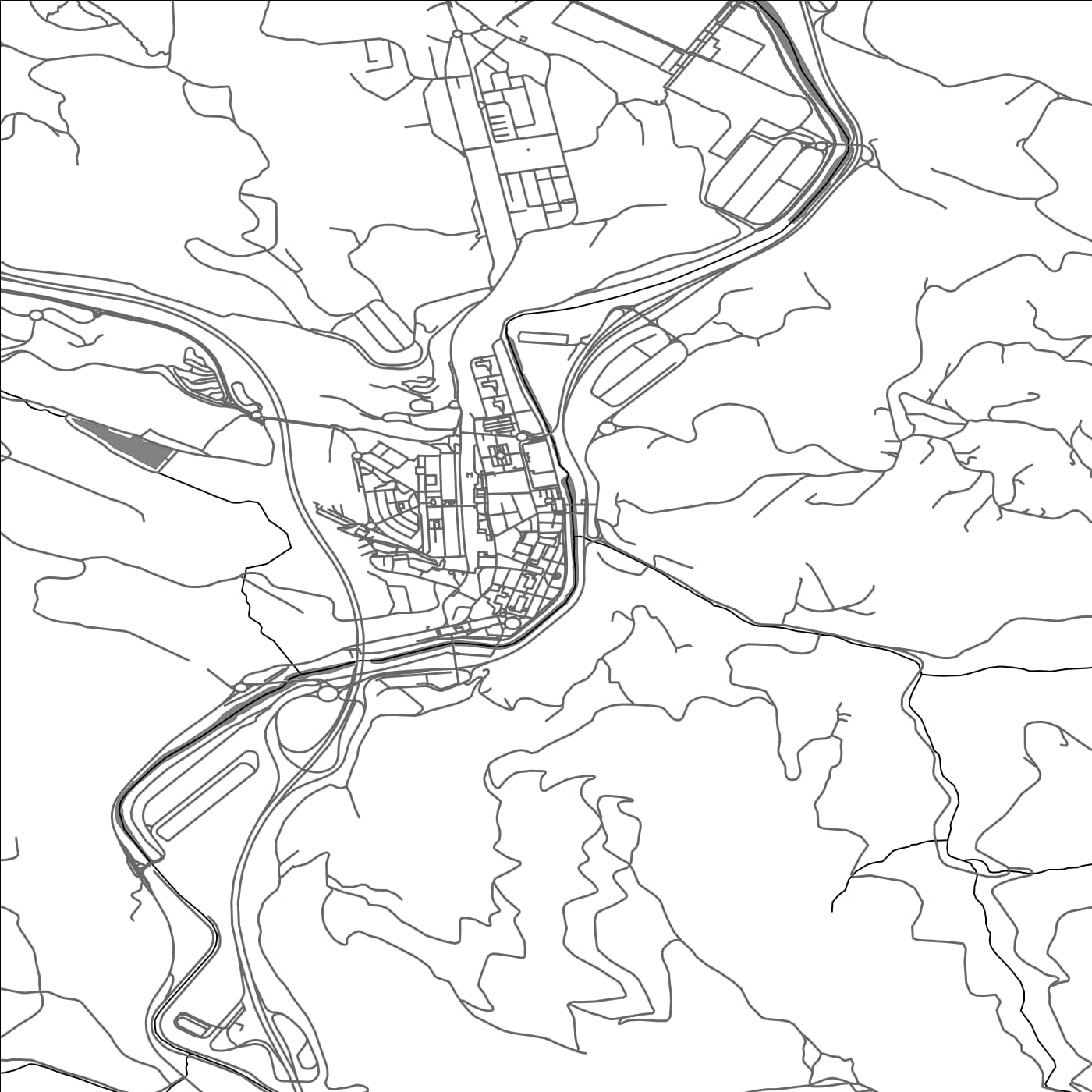 ROAD MAP OF ARRIGORRIAGA, SPAIN BY MAPAKES