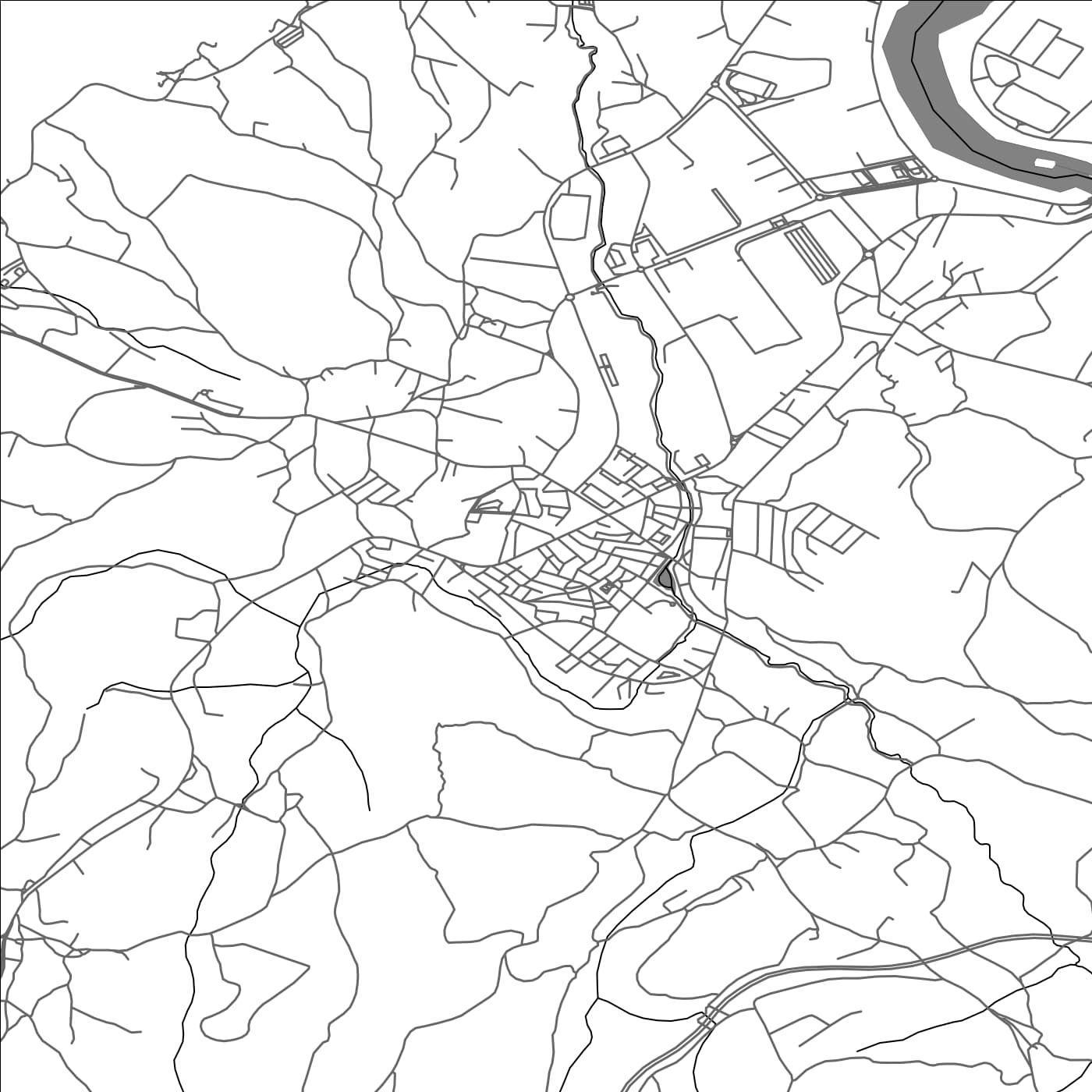 ROAD MAP OF ARTEIJO, SPAIN BY MAPAKES