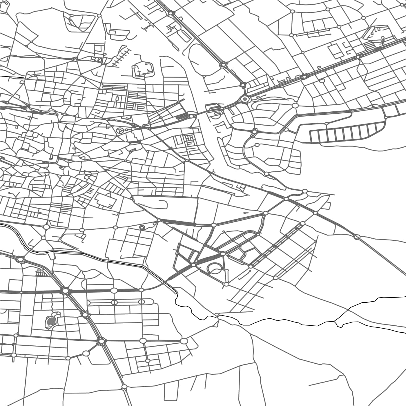 ROAD MAP OF AVILA, SPAIN BY MAPAKES