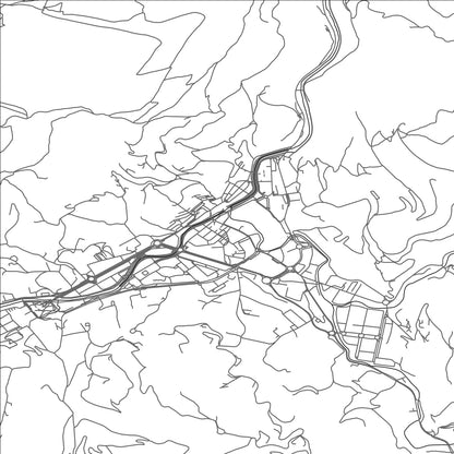 ROAD MAP OF AZPEITIA, SPAIN BY MAPAKES