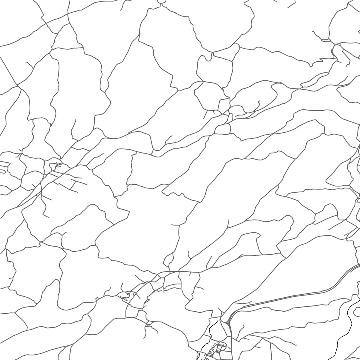 ROAD MAP OF BARBADANES, SPAIN BY MAPAKES