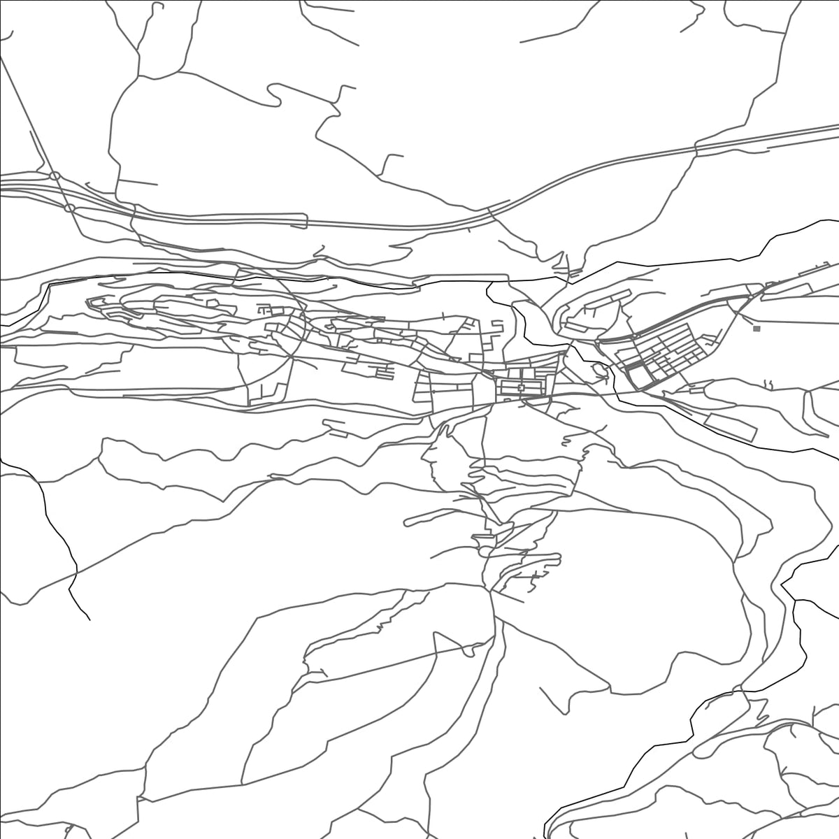 ROAD MAP OF BEJAR, SPAIN BY MAPAKES