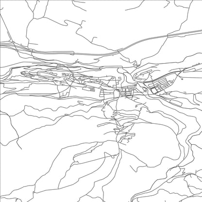 ROAD MAP OF BEJAR, SPAIN BY MAPAKES