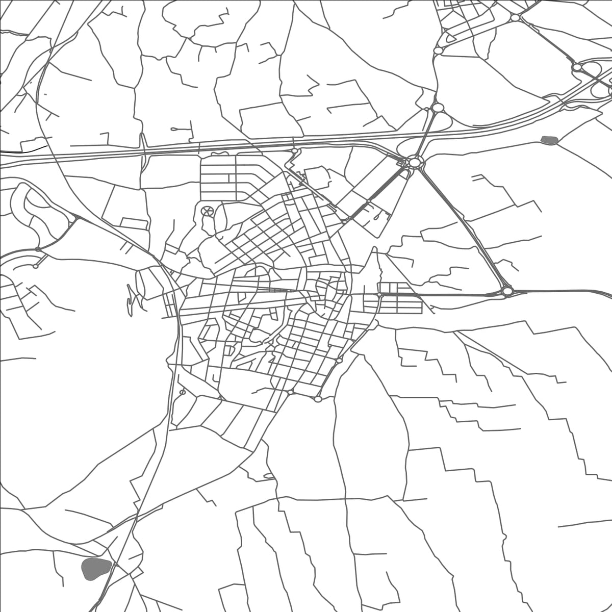 ROAD MAP OF BENAGUACIL, SPAIN BY MAPAKES